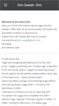 Mobile Screenshot of omsweetom.weebly.com