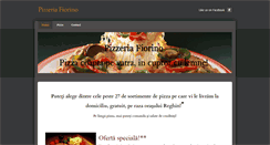 Desktop Screenshot of pizzeriafiorino.weebly.com
