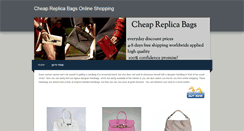 Desktop Screenshot of cheap-replica-bags.weebly.com