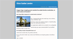 Desktop Screenshot of olcsoszallaslondon.weebly.com