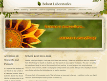 Tablet Screenshot of bobcat-labs.weebly.com