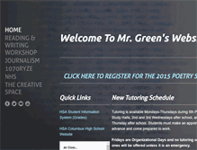 Tablet Screenshot of hsagreen.weebly.com