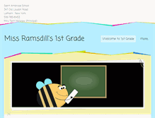 Tablet Screenshot of missramsdill1st.weebly.com