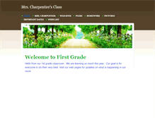 Tablet Screenshot of dcharpentier.weebly.com