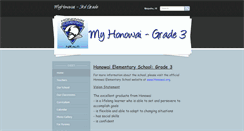 Desktop Screenshot of myhonowai.weebly.com