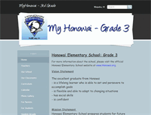 Tablet Screenshot of myhonowai.weebly.com