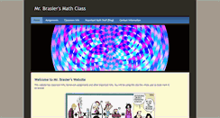 Desktop Screenshot of brasiersmathclass.weebly.com