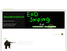 Tablet Screenshot of eodsnipingclan.weebly.com