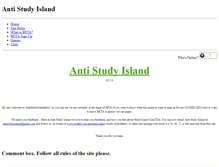 Tablet Screenshot of antistudyisland.weebly.com