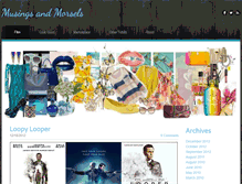 Tablet Screenshot of musingsandmorsels.weebly.com