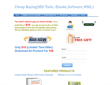 Tablet Screenshot of cheapbuying.weebly.com