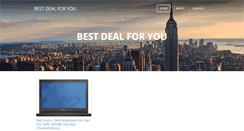 Desktop Screenshot of bestdealforyou.weebly.com