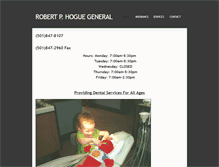 Tablet Screenshot of hoguedentistry.weebly.com