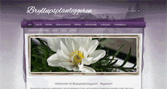 Desktop Screenshot of bryllupsplanleggeren.weebly.com