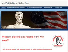 Tablet Screenshot of mrparfitt.weebly.com