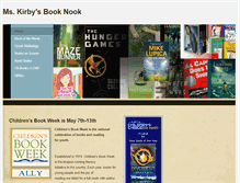 Tablet Screenshot of mskirbysbooknook.weebly.com