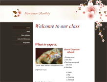 Tablet Screenshot of mrsrichardsmontessori.weebly.com