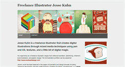 Desktop Screenshot of freelanceillustratorjessekuhn.weebly.com