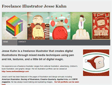 Tablet Screenshot of freelanceillustratorjessekuhn.weebly.com