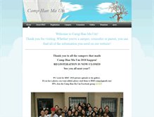 Tablet Screenshot of hmucamp.weebly.com
