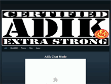 Tablet Screenshot of adik.weebly.com