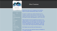 Desktop Screenshot of divacreations.weebly.com