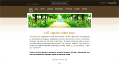 Desktop Screenshot of callcapsule.weebly.com