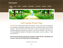 Tablet Screenshot of callcapsule.weebly.com
