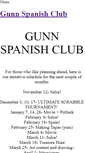 Mobile Screenshot of gunnspanishclub.weebly.com