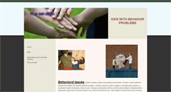 Desktop Screenshot of kidswithbehaviorproblems.weebly.com