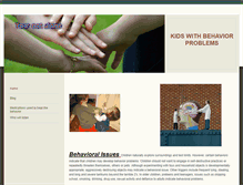 Tablet Screenshot of kidswithbehaviorproblems.weebly.com