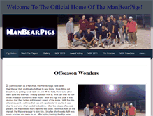 Tablet Screenshot of manbearpigsoftball.weebly.com