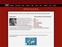 Tablet Screenshot of epsy3230.weebly.com