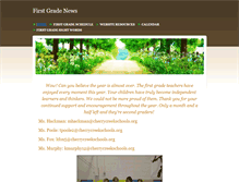 Tablet Screenshot of firstgradenews.weebly.com