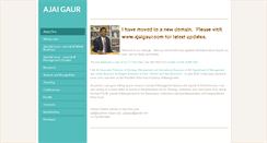 Desktop Screenshot of ajaigaur.weebly.com