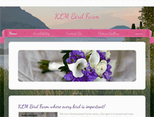 Tablet Screenshot of klmbirdfarm.weebly.com