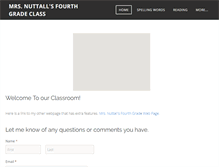 Tablet Screenshot of mrsnuttall.weebly.com