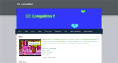 Desktop Screenshot of contestcentralclub.weebly.com