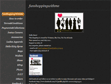 Tablet Screenshot of funshoppingwithme.weebly.com
