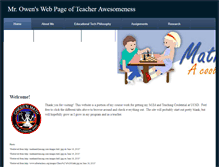 Tablet Screenshot of cwoweniii.weebly.com
