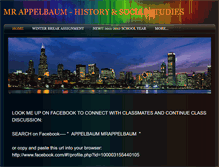 Tablet Screenshot of mrappelbaum.weebly.com