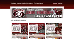 Desktop Screenshot of hollandcollegehockey.weebly.com