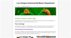 Desktop Screenshot of lahsmusic.weebly.com