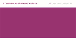 Desktop Screenshot of bestwebhostinginpakistan.weebly.com