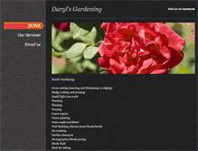 Tablet Screenshot of darylsgardening.weebly.com