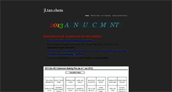 Desktop Screenshot of jltanchem.weebly.com