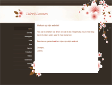 Tablet Screenshot of lidewij-lommers.weebly.com