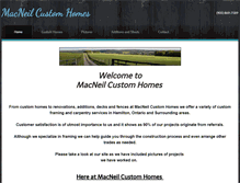 Tablet Screenshot of macneilhomes.weebly.com