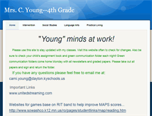 Tablet Screenshot of camiyoung.weebly.com