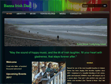 Tablet Screenshot of bannairishduo.weebly.com